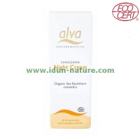 Crema facial de noche con Espino Amarillo ALVA Sanddorn